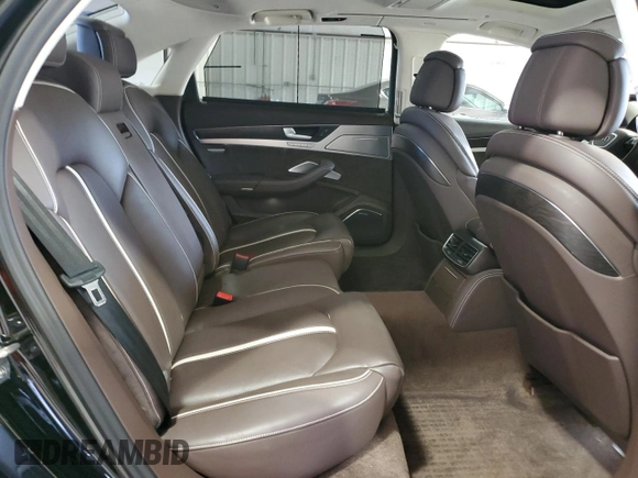 2016 Audi A8 Sport z VIN WAU43AFD1GN011589, wystawiony jako Copart lot #86614934 z przebiegiem 96 137 mil mil oraz Szkoda całkowita • Salvage title. Historia ofert i sprzedaży dostępna na DreamBid. Obrazek 10.