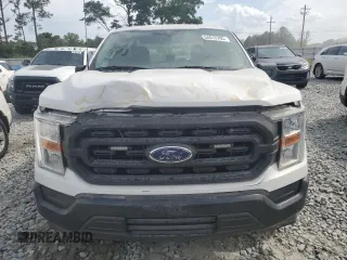 2021 Ford F-150 XL with VIN 1FTEW1CB8MKE68771, listed as a Copart auction lot 54613785 with 68,622 mi miles and Salvage Title. Bid and sale history available at carsss.com. Image 5.