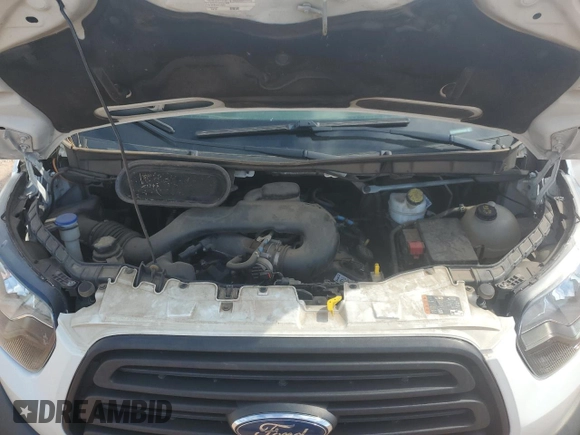 2019 Ford Transit z VIN 1FTYR2CM6KKA28265, wystawiony jako Copart lot #56937345 z przebiegiem 106 541 mil mil oraz Szkoda całkowita • Salvage title. Historia ofert i sprzedaży dostępna na DreamBid. Obrazek 12.