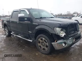 2012 Ford F-150 XL with VIN 1FTFW1ET1CKD66964, listed as a IAAI auction lot 41982495 with 247,912 mi miles. Bid and sale history available at carsss.com. Image 1.