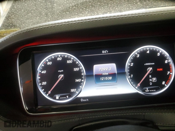 2017 Mercedes-Benz S 550 with VIN WDDUG8FBXHA337288, listed as a Copart auction lot 53933775 with 121,538 mi miles and Salvage Title. Bid and sale history available at DreamBid. Image 9.