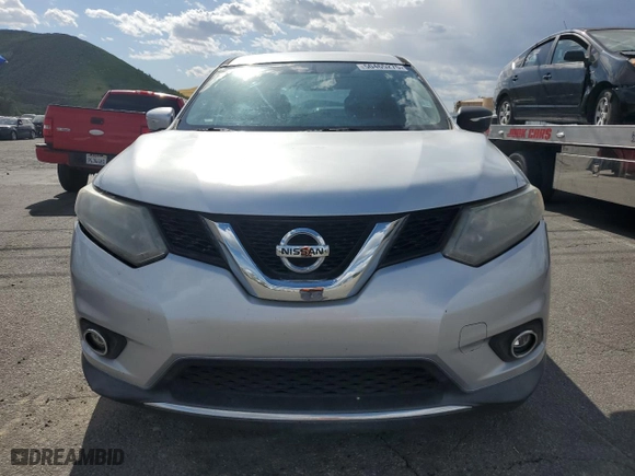 2015 Nissan Rogue S with VIN KNMAT2MT7FP554888, listed as a Copart auction lot 50465275 with 152,742 mi miles and Clean Title. Bid and sale history available at carsss.com. Image 5.