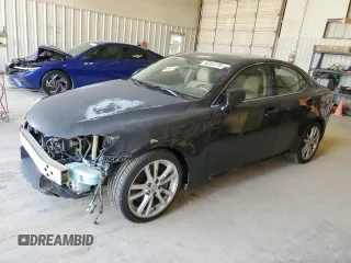 2007 Lexus IS 350 with VIN JTHBE262772010116, listed as a Copart auction lot 56351775 with 199,969 mi miles and Salvage title. Bid and sale history available at DreamBid. Image 1.