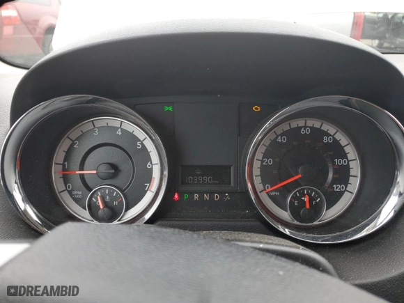 2016 Dodge Grand Caravan Canada Value Package with VIN 2C4RDGBG5GR197097, listed as a Copart auction lot 44458715 with 103,990 mi miles and Salvage Title. Bid and sale history available at carsss.com. Image 9.