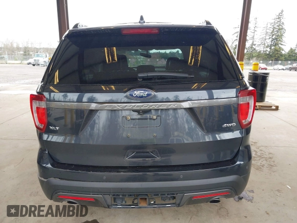2017 Ford Explorer XLT z VIN 1FM5K8D85HGD91711, wystawiony jako IAAI lot #41848391 z przebiegiem 106 577 mil mil oraz . Historia ofert i sprzedaży dostępna na DreamBid. Obrazek 16.