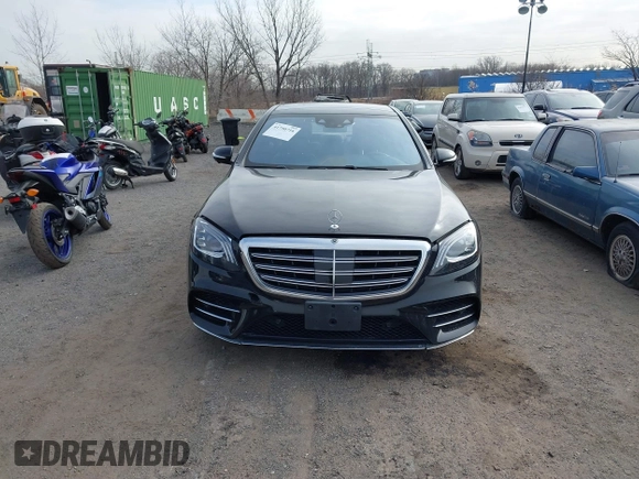 2019 Mercedes-Benz S 560 with VIN WDDUG8GB1KA430335, listed as a IAAI auction lot 41750716 with 32,468 mi miles and . Bid and sale history available at DreamBid. Image 12.