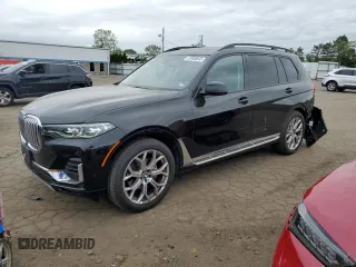 2022 BMW X7 xDrive40i z VIN 5UXCW2C03N9M08416, wystawiony jako Copart lot #57808645 z przebiegiem 38 424 mil mil oraz Szkoda całkowita • Salvage title. Historia ofert i sprzedaży dostępna na DreamBid. Obrazek 1.