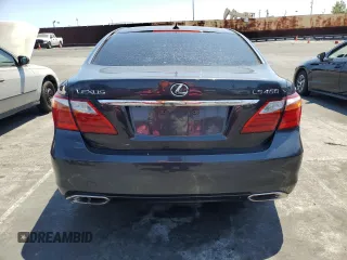 2010 Lexus LS 460 with VIN JTHBL5EF2A5092421, listed as a Copart auction lot 66756174 with 214,879 mi miles and Salvage title. Bid and sale history available at DreamBid. Image 6.