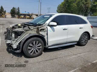 2015 Acura MDX Technology z VIN 5FRYD3H46FB005695, wystawiony jako Copart lot #59541965 z przebiegiem 163 215 mil mil oraz Szkoda całkowita • Salvage title. Historia ofert i sprzedaży dostępna na DreamBid. Obrazek 1.