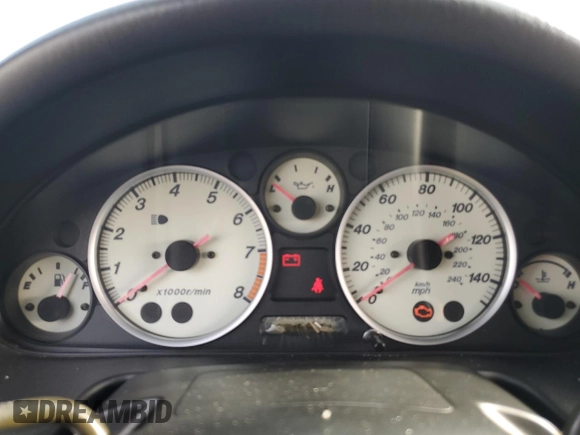 2003 Mazda MX-5 Miata Cloth z VIN JM1NB353630305964, wystawiony jako Copart lot #58517505 z przebiegiem 129 675 mil mil oraz Szkoda całkowita • Salvage title. Historia ofert i sprzedaży dostępna na DreamBid. Obrazek 9.