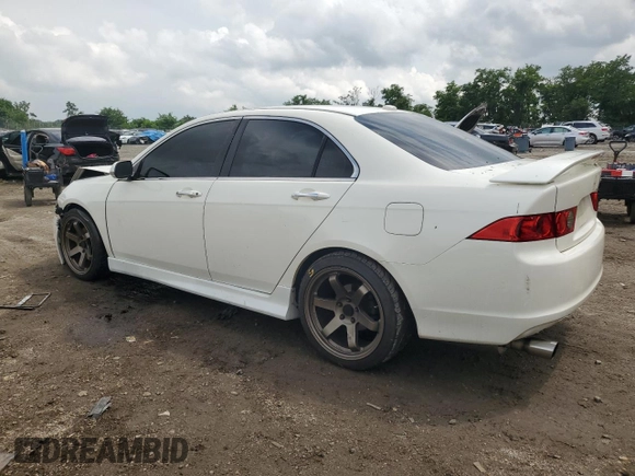 2006 Acura TSX с VIN JH4CL96846C018156, выставлен на аукционе Copart как лот 64400585 с пробегом 166 631 миль миль и Списание • Salvage title. История ставок и продаж доступна на DreamBid. Изображение 2.