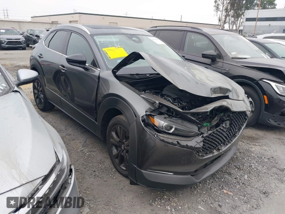 2024 Mazda CX-30 Premium Plus with VIN 3MVDMBEY1RM720111, listed as a IAAI auction lot 42730412 with 3,988 mi miles and . Bid and sale history available at DreamBid. Image 1.