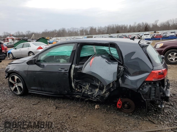 2015 Volkswagen Golf GTI Autobahn with VIN 3VW4T7AU8FM008871, listed as a Copart auction lot 44378474 with 0 mi miles. Bid and sale history available at carsss.com. Image 2.