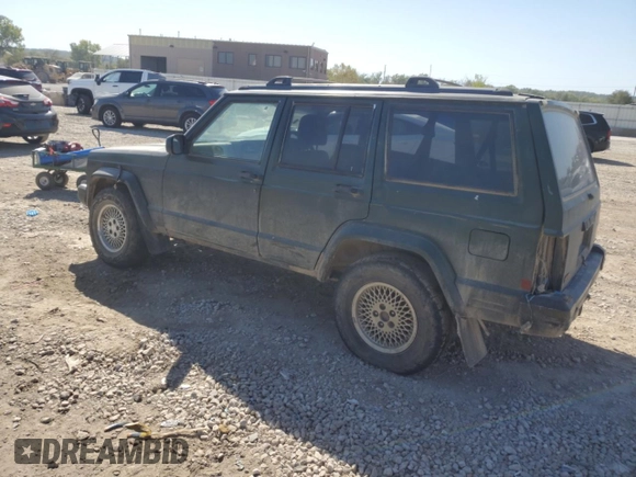 1995 Jeep Cherokee with VIN 1J4FN78S5SL557086, listed as a Copart auction lot 74221184 with 416,415 mi miles and Salvage title. Bid and sale history available at DreamBid. Image 2.