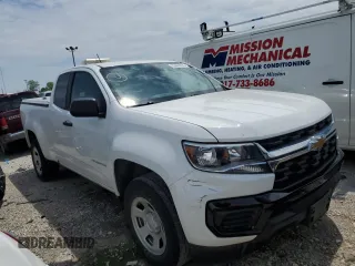 2022 Chevrolet Colorado 2WD Work Truck with VIN 1GCHSBEA8N1124559, listed as a Copart auction lot 53665555 with 69,963 mi miles and Salvage title. Bid and sale history available at DreamBid. Image 4.