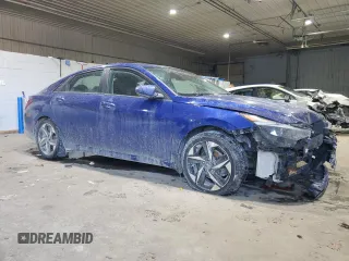 2023 Hyundai Elantra SEL with VIN 5NPLS4AG5PH086316, listed as a Copart auction lot 41998975 with 61,637 mi miles and Salvage Title. Bid and sale history available at DreamBid. Image 4.