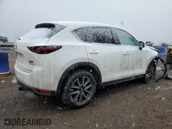 2018 Mazda CX-5 Grand Touring with VIN JM3KFBDM2J0405902, listed as a Copart auction lot 53731175 with 85,740 mi miles and Salvage Title. Bid and sale history available at DreamBid. Image 3.
