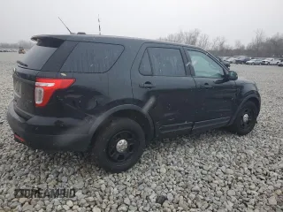 2014 Ford Utility Police Interceptor with VIN 1FM5K8AR5EGC60965, listed as a Copart auction lot 81810604 with 171,942 mi miles and Clean Title. Bid and sale history available at carsss.com. Image 3.