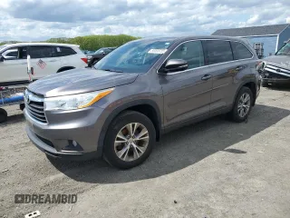 2014 Toyota Highlander LE z VIN 5TDBKRFH9ES034155, wystawiony jako Copart lot #56008725 z przebiegiem 95 813 mil mil oraz Czysty tytuł • Clean title. Historia ofert i sprzedaży dostępna na DreamBid. Obrazek 1.