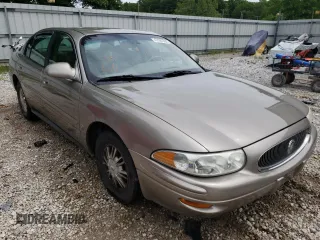 2002 Buick LeSabre Limited with VIN 1G4HR54K12U253451, listed as a Copart auction lot 47597092 with 163,943 mi miles and Salvage Title. Bid and sale history available at carsss.com. Image 1.
