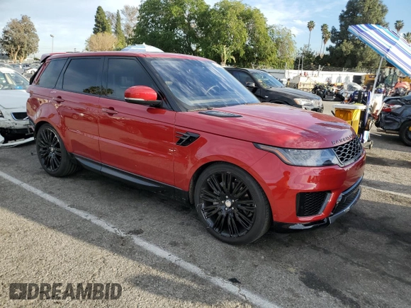 2021 Land Rover Range Rover Sport HSE Silver Edition with VIN SALWR2SU1MA760099, listed as a Copart auction lot 47240725 with 11,281 mi miles and Salvage title. Bid and sale history available at DreamBid. Image 4.