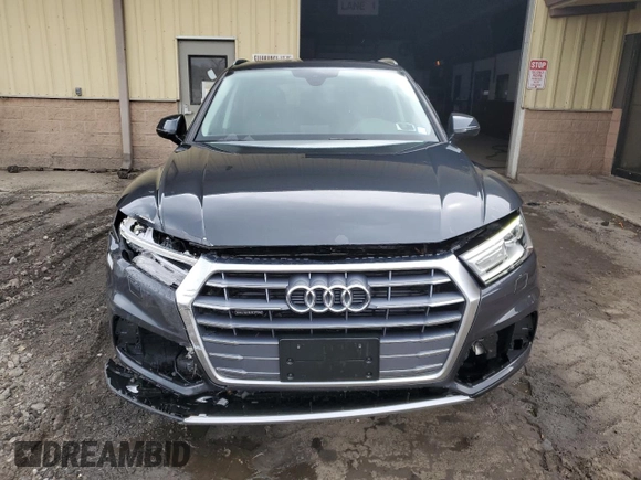 2019 Audi Q5 Premium with VIN WA1ANAFY2K2042258, listed as a Copart auction lot 50527895 with 62,946 mi miles and Salvage Title. Bid and sale history available at carsss.com. Image 5.