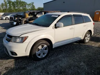2012 Dodge Journey SXT z VIN 3C4PDCBGXCT153166, wystawiony jako Copart lot #53843265 z przebiegiem 177 289 mil mil oraz Szkoda całkowita • Salvage title. Historia ofert i sprzedaży dostępna na DreamBid. Obrazek 1.