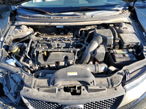 2010 Kia Forte LX with VIN KNAFT4A26A5821341, listed as a Copart auction lot 86717854 with 93,640 mi miles and Salvage Title. Bid and sale history available at carsss.com. Image 12.