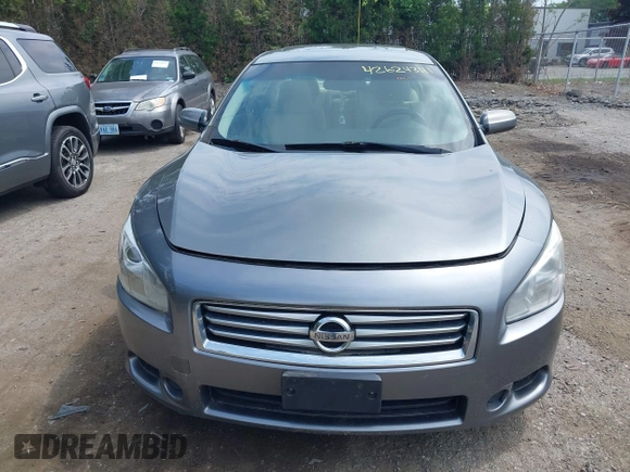 2014 Nissan Maxima S with VIN 1N4AA5AP6EC450628, listed as a IAAI auction lot 42624341 with 188,379 mi miles and . Bid and sale history available at DreamBid. Image 6.