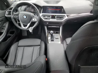 2020 BMW 3 Series 330i xDrive with VIN 3MW5R7J09L8B13892, listed as a Copart auction lot 60714015 with 49,766 mi miles and Salvage title. Bid and sale history available at DreamBid. Image 8.