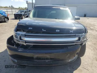 2017 Ford Flex Limited with VIN 2FMHK6D83HBA12052, listed as a Copart auction lot 52321255 with 54,449 mi miles and Salvage Title. Bid and sale history available at carsss.com. Image 5.