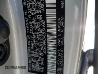 2016 Toyota Prius Four with VIN JTDKARFUXG3020687, listed as a Copart auction lot 54978585 with 102,598 mi miles and Salvage Title. Bid and sale history available at carsss.com. Image 12.