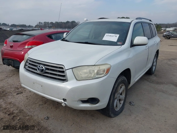 2009 Toyota Highlander with VIN JTEES41A492132738, listed as a IAAI auction lot 41684270 with 202,741 mi miles. Bid and sale history available at carsss.com. Image 20.