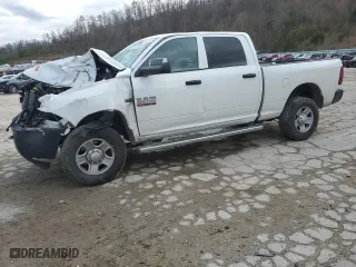 2014 Ram 2500 Tradesman with VIN 3C6TR5CTXEG318837, listed as a Copart auction lot 48057355 with 156,063 mi miles and Salvage Title. Bid and sale history available at carsss.com. Image 1.