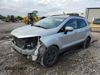 2019 Ford EcoSport SE z VIN MAJ3S2GE6KC263752, wystawiony jako Copart lot #54640544 z przebiegiem 58 629 mil mil oraz Szkody całkowita. Historia ofert i sprzedaży dostępna na DreamBid. Obrazek 1.