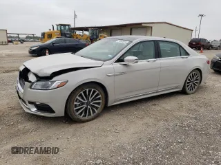 2019 Lincoln Continental Select with VIN 1LN6L9SK5K5600504, listed as a Copart auction lot 78868064 with 46,391 mi miles and Salvage Title. Bid and sale history available at carsss.com. Image 1.