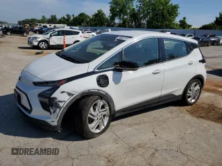 2023 Chevrolet Bolt EV 1LT with VIN 1G1FW6S01P4187494, listed as a Copart auction lot 62179555 with 42,529 mi miles and Clean title. Bid and sale history available at DreamBid. Image 1.