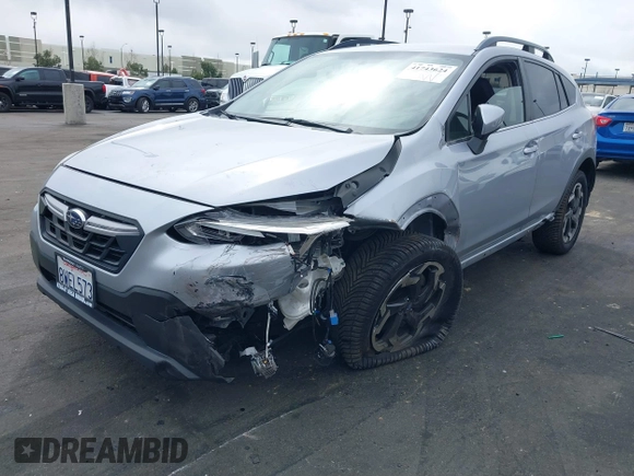 2021 Subaru Crosstrek Limited with VIN JF2GTHMC0M8254521, listed as a IAAI auction lot 41743624 with 52,360 mi miles. Bid and sale history available at carsss.com. Image 2.