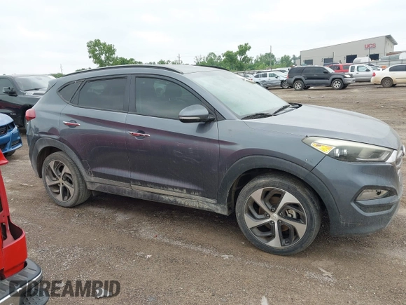 2016 Hyundai Tucson Limited z VIN KM8J33A22GU181677, wystawiony jako IAAI lot #42254025 z przebiegiem 239 287 mil mil oraz . Historia ofert i sprzedaży dostępna na DreamBid. Obrazek 13.