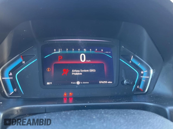 2020 Honda Odyssey EX-L с VIN 5FNRL6H70LB066458, выставлен на аукционе Copart как лот 59820815 с пробегом 76 255 миль миль и Списание • Salvage title. История ставок и продаж доступна на DreamBid. Изображение 8.