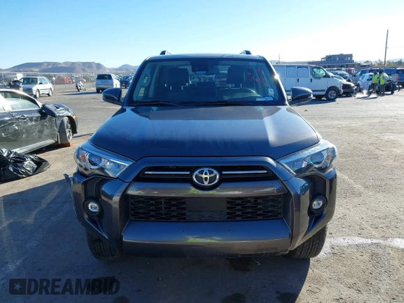2022 Toyota 4Runner SR5 Premium with VIN JTENU5JR3N5999286, listed as a IAAI auction lot 40907443 with 53,960 mi miles and . Bid and sale history available at DreamBid. Image 13.