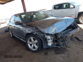 2015 Volkswagen Passat Wolfsburg Edition with VIN 1VWAT7A39FC072347, listed as a IAAI auction lot 42610199 with 116,957 mi miles and . Bid and sale history available at DreamBid. Image 1.