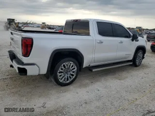 2023 GMC Sierra 1500 Denali Ultimate with VIN 1GTUUHEL8PZ158597, listed as a Copart auction lot 75350714 with 63,803 mi miles and Non Repairable. Bid and sale history available at carsss.com. Image 3.