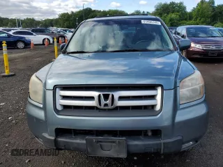 2007 Honda Pilot EX-L with VIN 2HKYF18507H528092, listed as a Copart auction lot 61456745 with 251,496 mi miles and Salvage title. Bid and sale history available at DreamBid. Image 5.
