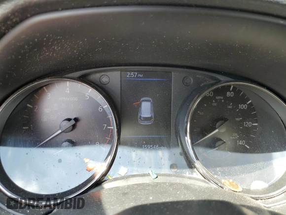 2020 Nissan Rogue SV with VIN KNMAT2MT8LP510474, listed as a Copart auction lot 56605795 with 159,546 mi miles and Salvage title. Bid and sale history available at DreamBid. Image 9.