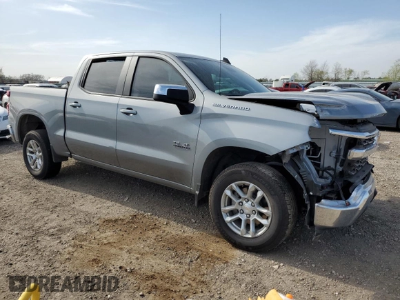 2024 Chevrolet Silverado 1500 LT with VIN 1GCPACEDXRZ310058, listed as a Copart auction lot 49049965 with 15,891 mi miles and Salvage Title. Bid and sale history available at DreamBid. Image 4.