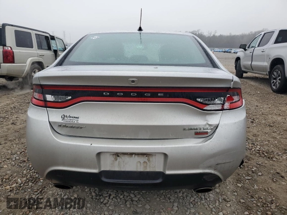 2013 Dodge Dart Limited with VIN 1C3CDFCH7DD251963, listed as a Copart auction lot 44121575 with 107,644 mi miles and Salvage Title. Bid and sale history available at carsss.com. Image 6.
