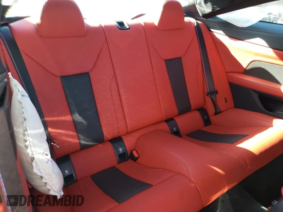 2022 BMW M4 Competition xDrive with VIN WBS43AZ05NCK65609, listed as a Copart auction lot 50820194 with 18,042 mi miles. Bid and sale history available at carsss.com. Image 10.