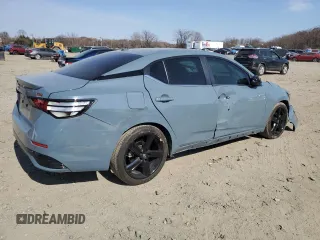 2024 Nissan Sentra SR z VIN 3N1AB8DV4RY254593, wystawiony jako Copart lot #48984625 z przebiegiem 17 020 mil mil oraz Szkoda całkowita • Salvage title. Historia ofert i sprzedaży dostępna na DreamBid. Obrazek 3.