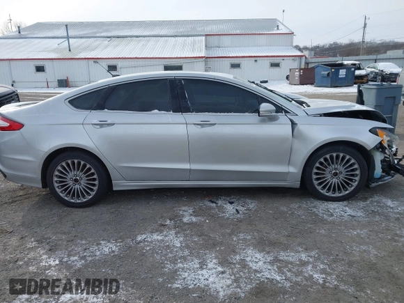 2015 Ford Fusion Titanium with VIN 3FA6P0D95FR103444, listed as a IAAI auction lot 41411473 with 213,729 mi miles. Bid and sale history available at carsss.com. Image 14.